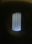 Inside of the refractometer