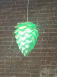 Not directly related to the brewing process, just a cool light we have at the Tempe location...